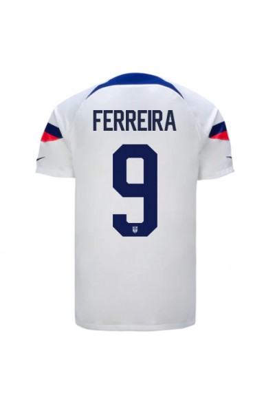 Fotbalové Dres Spojené státy Jesus Ferreira #9 Domácí Oblečení MS 2022 Krátký Rukáv
